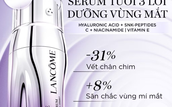 ￼Serum tươi 3 lõi dành cho vùng mắt LANCOME Rénergie 20ml 