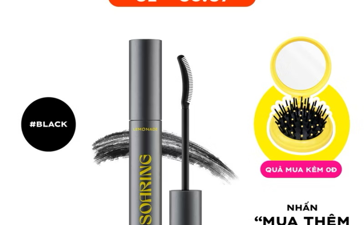 ￼Chuốt mi tơi dài lâu trôi Lemonade Soaring Mascara 6ml 
