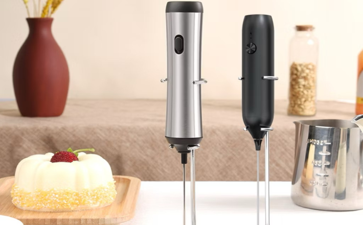 ￼Máy đánh trứng Cilton Sữa tạo bọt cà phê hoạt động cấp thực phẩm có / không có chân đế 