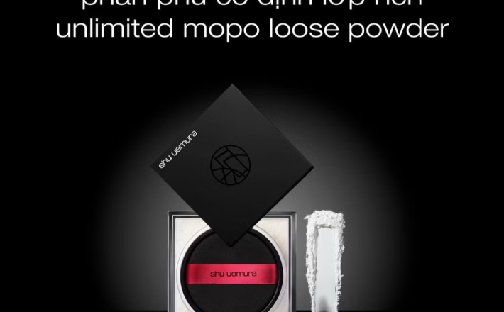 ￼phấn phủ dạng bột siêu mịn mờ lì kiềm dầu lâu trôi shu uemura unlimited mopo breathable fixing loose powder 15g 