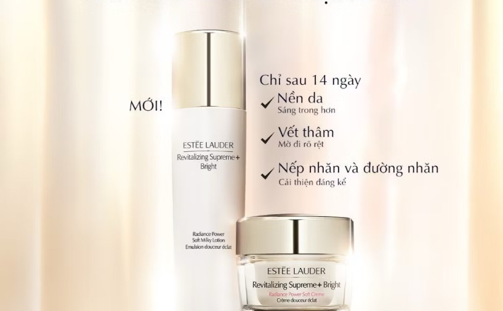 ￼Kem dưỡng sáng săn chắc mờ thâm Estée Lauder Revitalizing Supreme+ Bright Radiance Power Soft Crème 50ml 