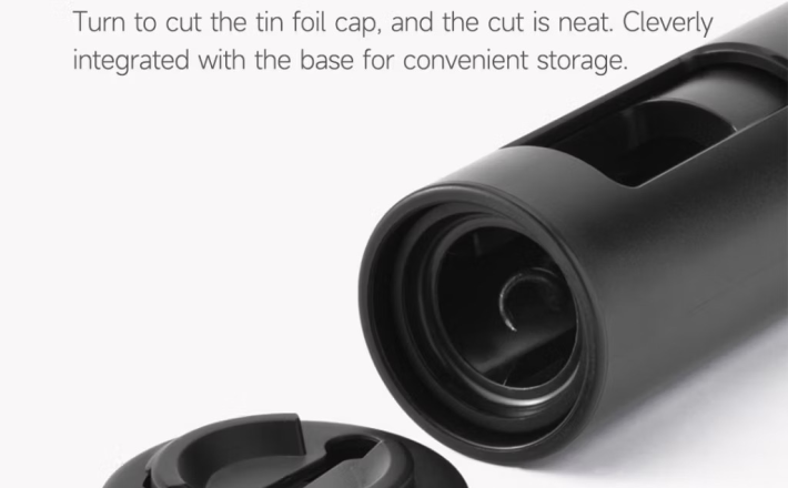 Cliton Dụng Cụ Mở Nắp Chai Rượu Vang Bằng Lá Nhôm An Toàn Và Bền Cho Nhà Bếp Tiệc Cưới 