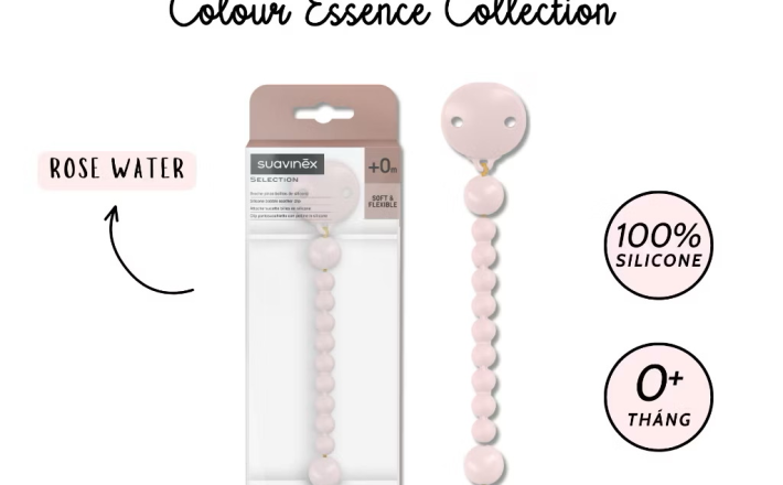 Dây kẹp ty ngậm silicone SUAVINEX 