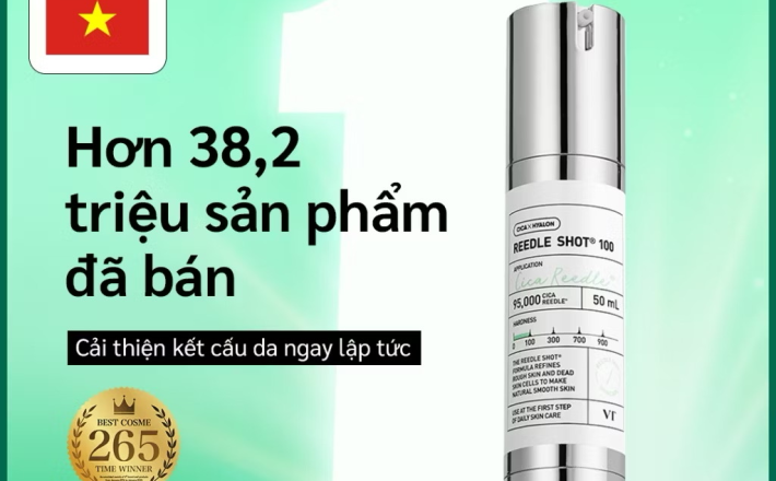 ￼[KOL-VT] Tinh Chất Vi Kim Reedle Shot 100 / 300 / 700 – Serum Tái Tạo Da, Phục Hồi, Căng Bóng, Chiết Xuất Rau Má (Centella) [Flagship Chính Hãng] 