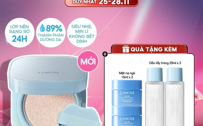 ￼[MỚI] Phấn Nước Laneige Mewy Cushion 15G 
