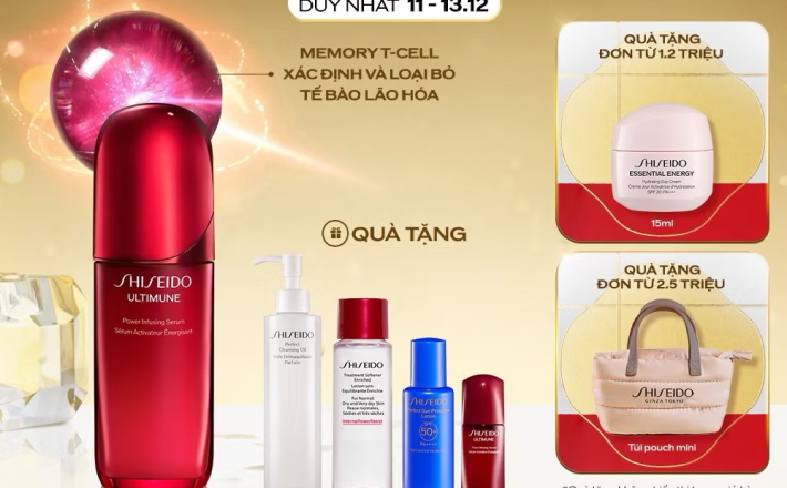 ￼Tinh chất dưỡng da Shiseido Ultimune Power Infusing 4.0 Serum 75ml 