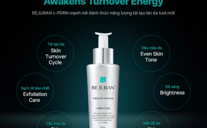 [REJURAN] Tinh Chất Phục Hồi Tái Tạo Sáng Da | Turnover Ampoule 30mL