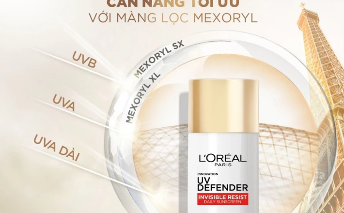 Sữa Chống Nắng Phổ Rộng Vô Hình Thoáng Da, Kháng Mọi Tác Động UV Invisible Resist L’Oréal Paris 50ml SPF 50+ PA++++