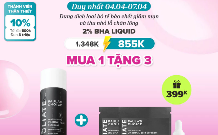 Dung dịch tẩy tế bào chết Paula's Choice Skin Perfecting 2% BHA Liquid Exfoliant 118 ml 2010
