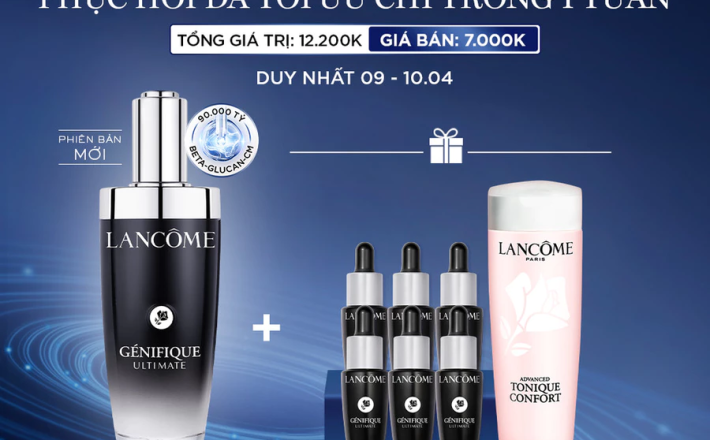 GENIFIQUE ULTIMATE - SERUM PHỤC HỒI DA TỐI ƯU CHỈ TRONG 1 TUẦN 115ML