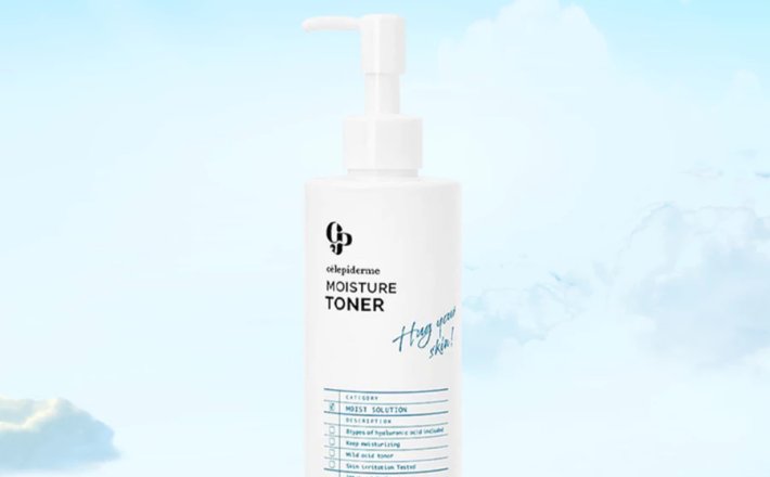(Tặng 1 sample kem nền+ 2 sample toneup)Nước Hoa Hồng Celepiderme Hug Your Skin Moisture Toner 200ml