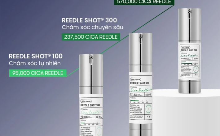 [VT Cosmetics] Tinh chất vi kim VT REEDLE SHOT 100/300/700