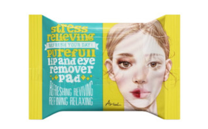 Khăn giấy tẩy trang mắt và môi ARIUL SMOOTH & PURE (30 miếng)