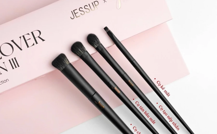 Bộ cọ Jessup x Yaatea Limited Edition