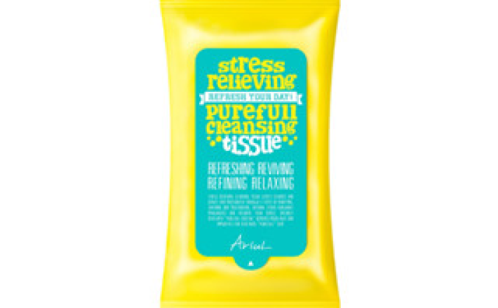 Khăn ướt tẩy trang Ariul Stress Relieving Purefull Cleansing Tissue 15 miếng/ 45 miếng