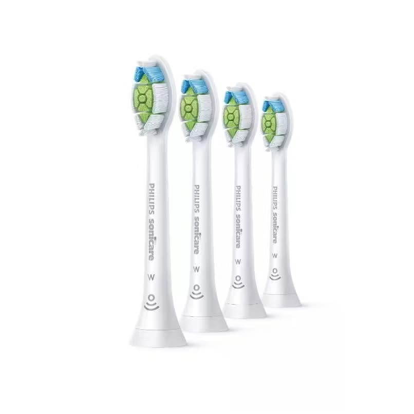 ￼Combo 4 Đầu Bàn Chải Điện PHILIPS Sonicare W2 HX6064/14, Hỗ Trợ Làm Trắng Răng, Màu Trắng
