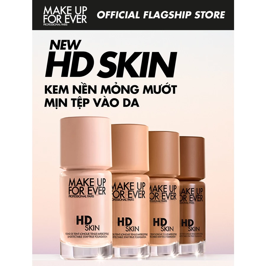 Make Up For Ever HD Skin Foundation 30ml
