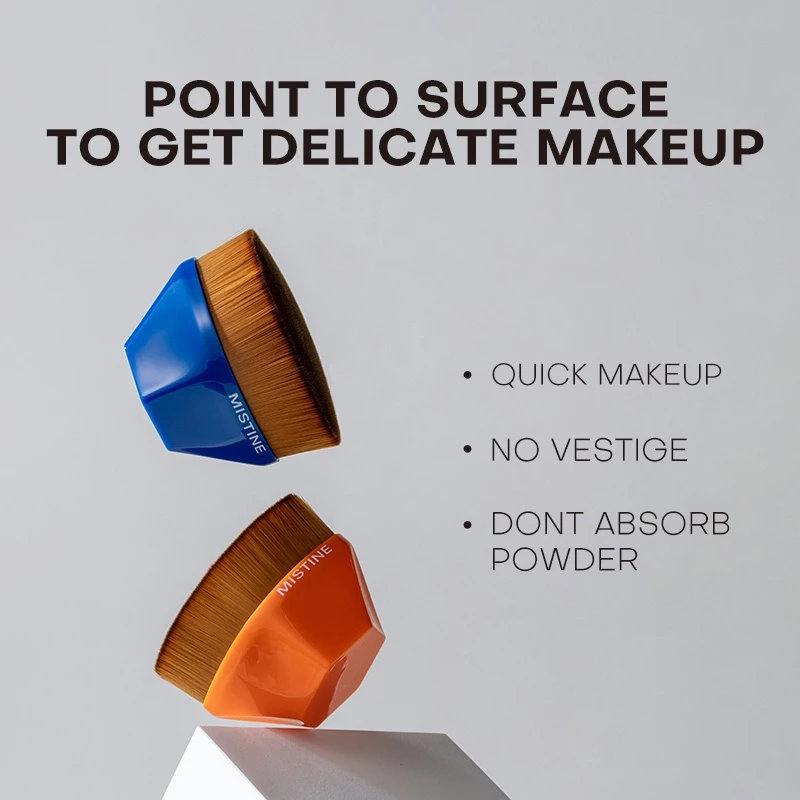 Cọ trang điểm MISTINE tán kem nền dạng lỏng cao cấp