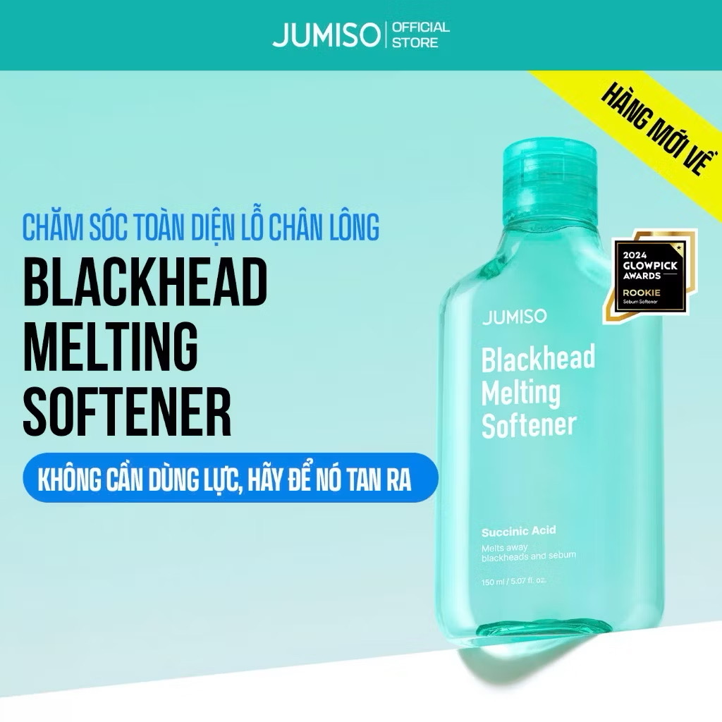 ￼Dung dịch làm mềm mụn đầu đen JUMISO Blackhead Melting Softener 