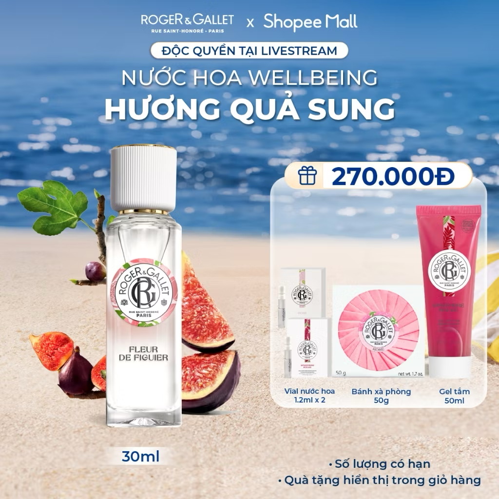 ￼Nước hoa Wellbeing Roger&Gallet 30ml 