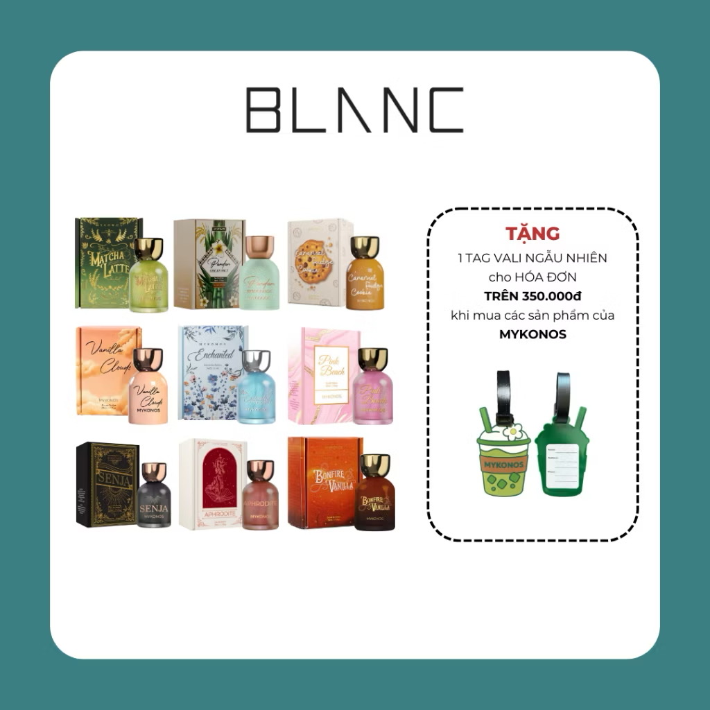 ￼[BLANC] [Hỏa Tốc HCM] TỔNG HỢP Nước hoa Mykonos full size 