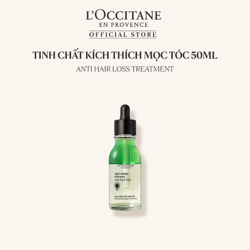 ￼Tinh Chất Kích Thích Mọc Tóc L'Occitane Hair Loss Treatment 50ml 