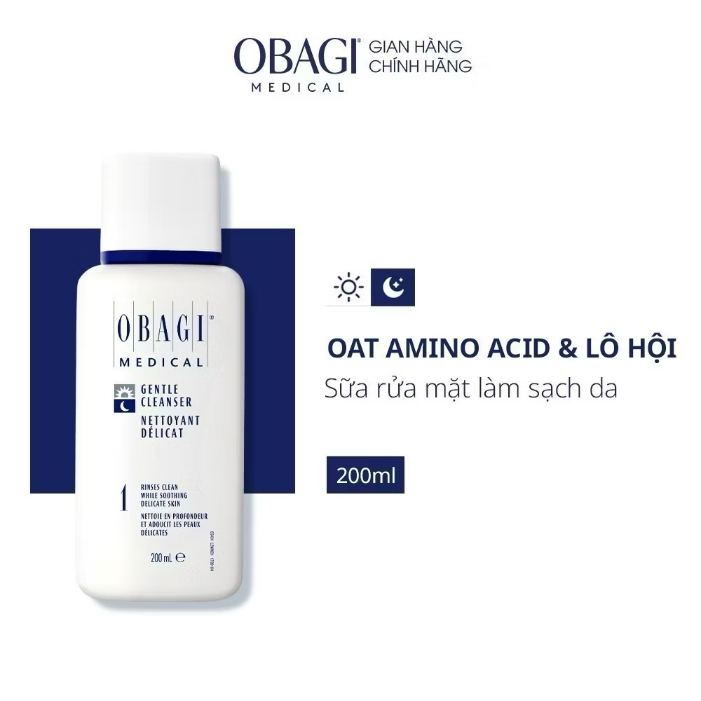 ￼Sữa Rửa Mặt Dịu Nhẹ Obagi Nu-Derm Gentle Cleanser (200ml) 