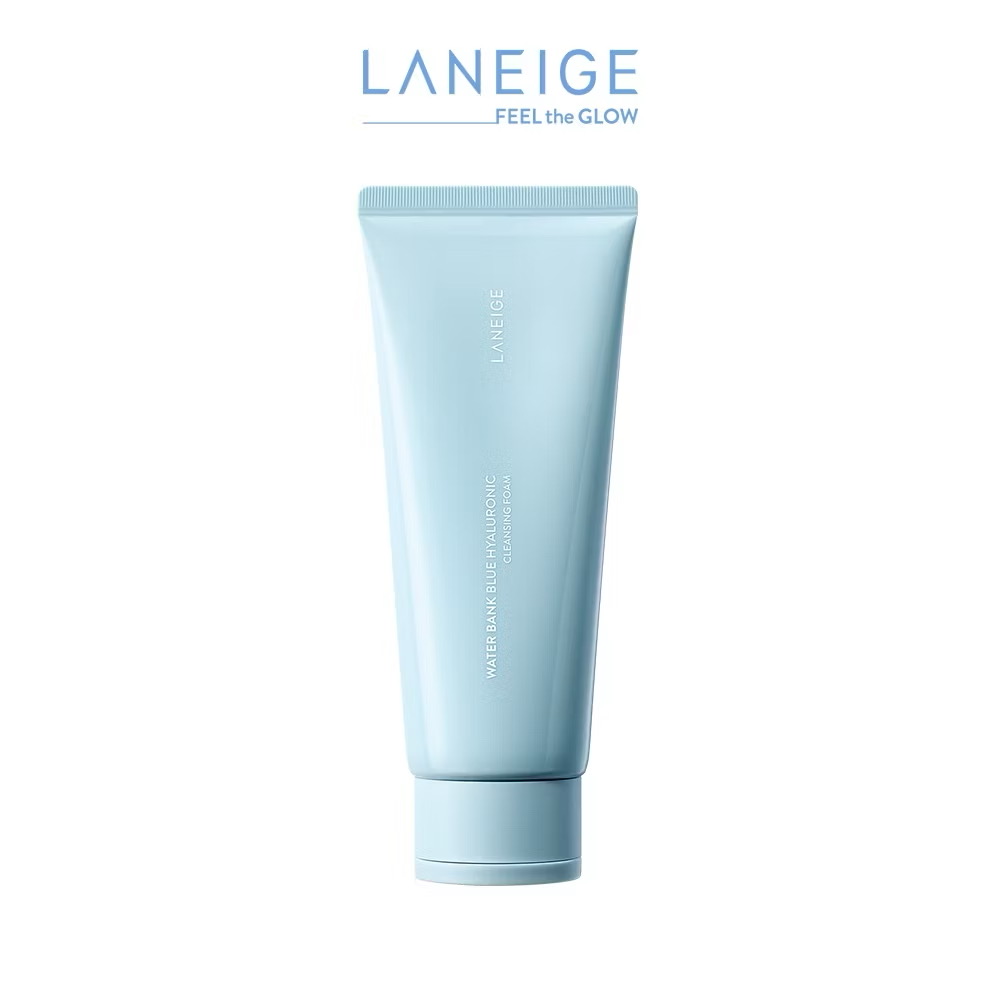 ￼Sữa Rửa Mặt Dưỡng Ẩm Laneige Water Bank Blue HA Cleansing Foam 150g 