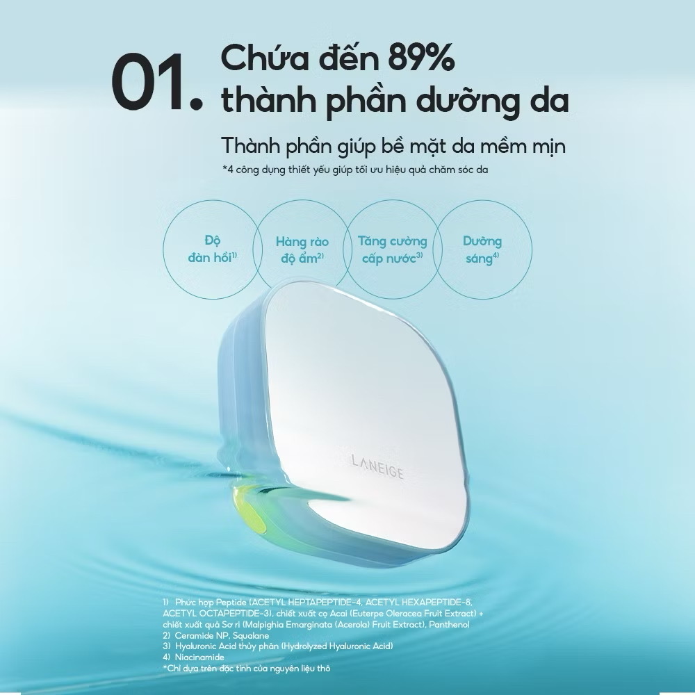 ￼[MỚI] Phấn Nước Laneige Mewy Cushion Kèm lõi 15G x 2 