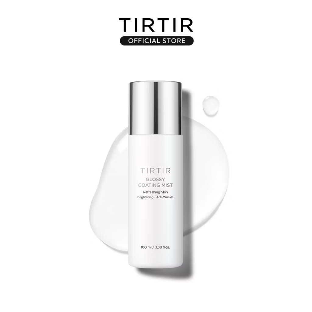 [Tirtir] Xịt phủ bóng 100ml (Xịt khoáng mặt axit Polyglutamic chiếu sáng cho làn da tươi, phát sáng, làm mát, làm dịu, xịt trang điểm)/Glossy Coating Mist 100ml 