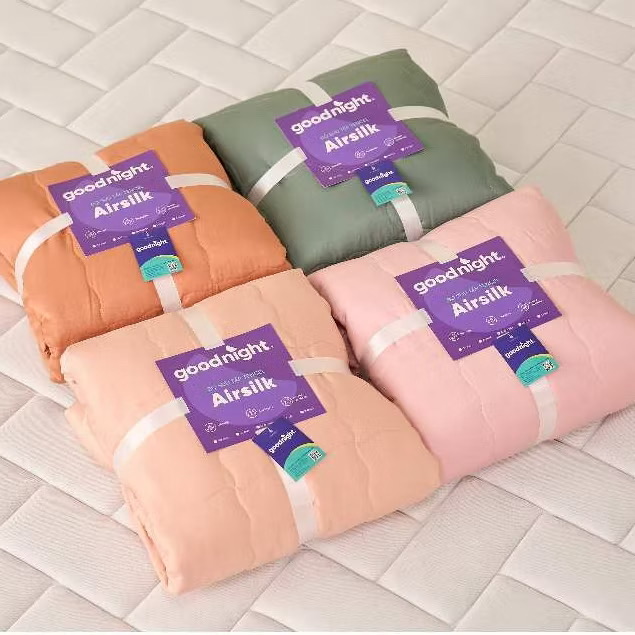 ￼Chăn Lụa Tencel Vua Nệm Goodnight Airsilk 220x200cm, Chăn Tencel, Chăn trần, Chăn thu đông 