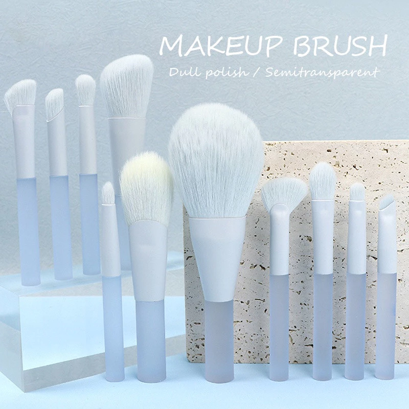 4 / 7 / 11 Chiếc Mini Cọ Trang Điểm Bộ Hoàn Chỉnh Di Động Mini Du Lịch Bàn Chải Blush Bàn Chải Rời Bột Phấn Mắt Bàn Chải Lông Mềm