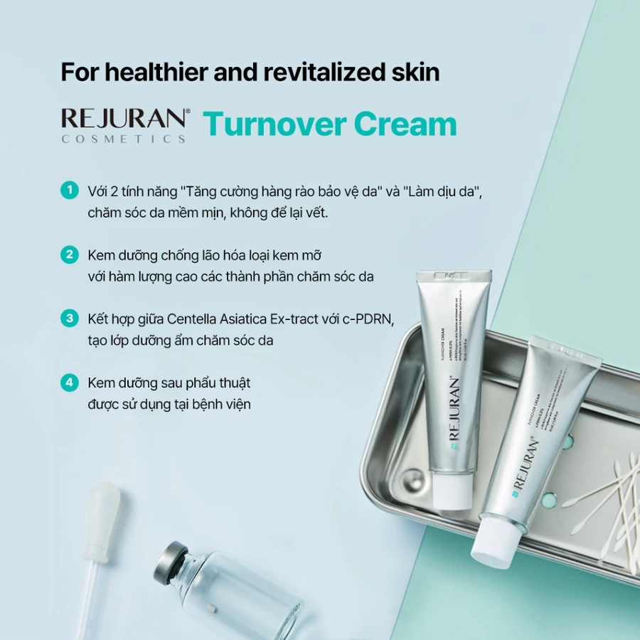 [REJURAN] Kem Dưỡng Phục Hồi Tái Tạo | Turnover Cream 50mL