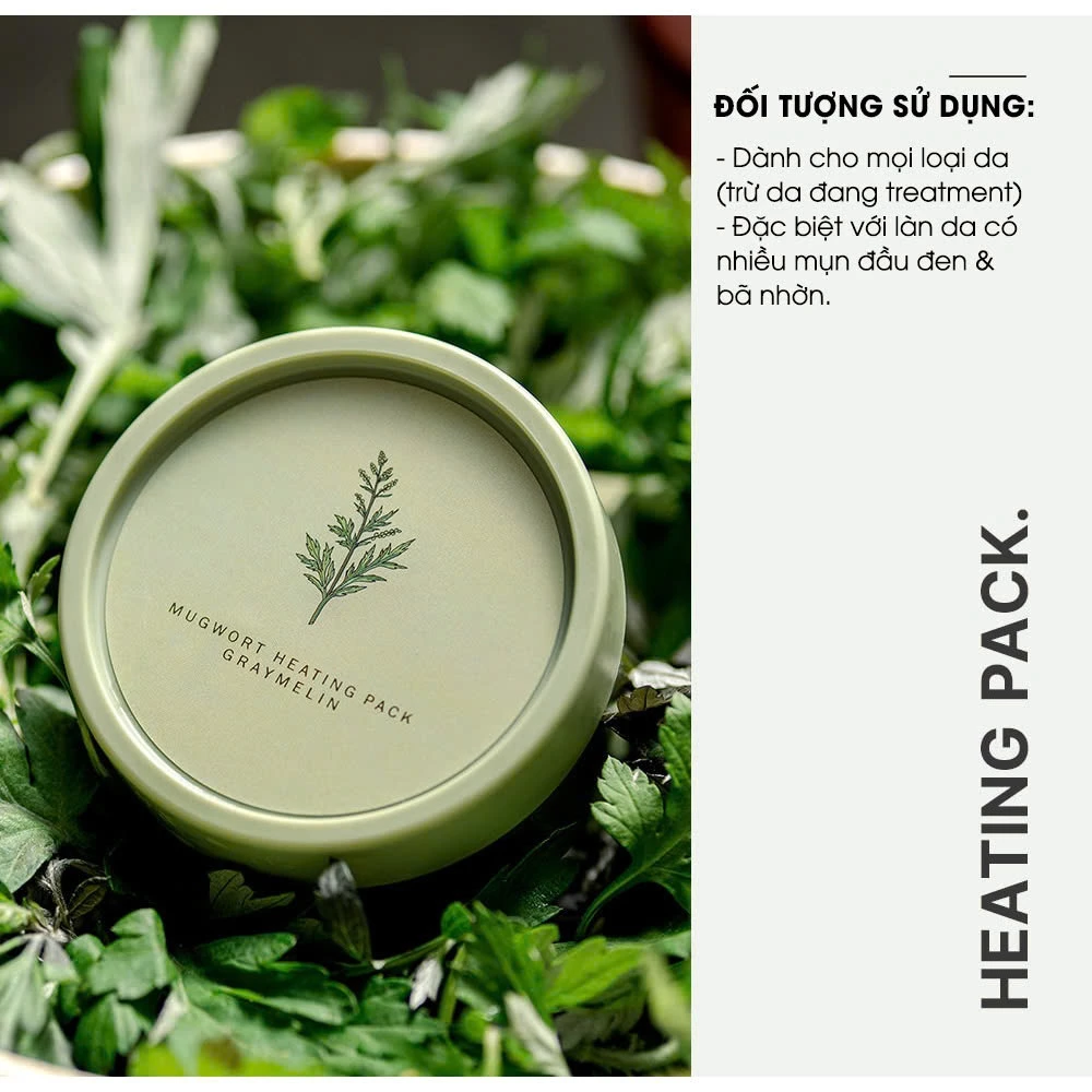 Mặt Nạ Ngải Cứu Graymelin Mugwort Heating Pack 100g